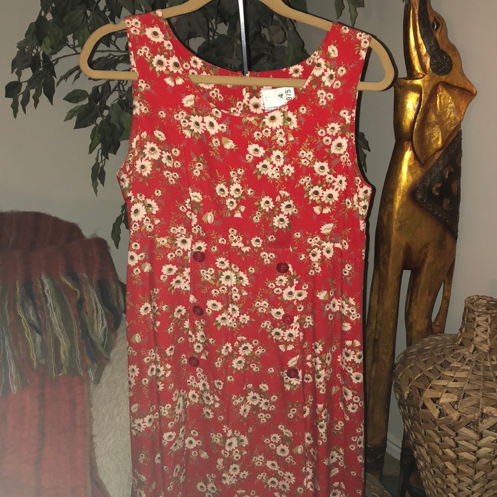 Cute Summer Floral Dress / Skort